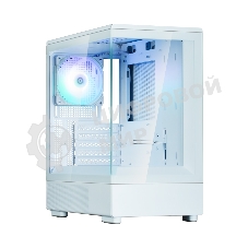 Компьютерный корпус ZALMAN P10, MATX, белый, WINDOW, 2x3.5