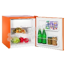 Холодильник Nordfrost NR 402 Or оранжевый однокамерный 44/11 л морозилка сверху