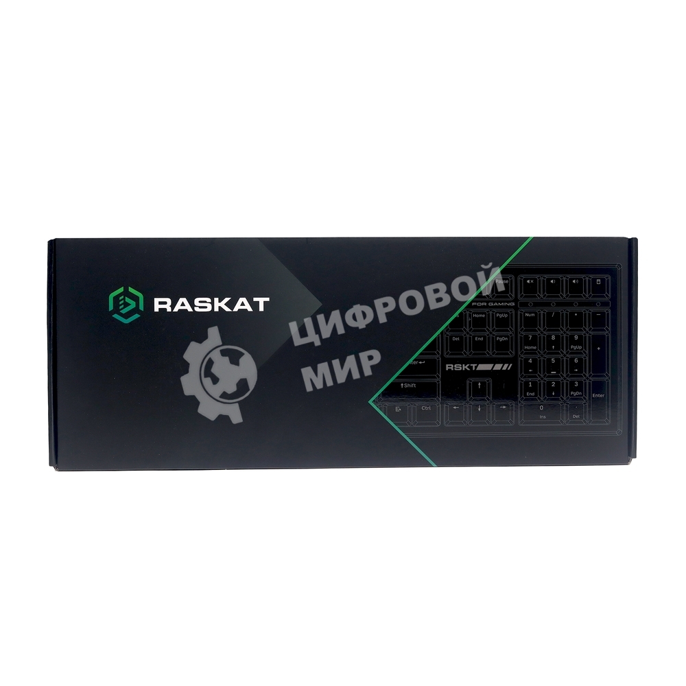 Клавиатура Raskat KM002 проводная, USB Type-A, серый