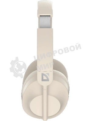 Беспроводные/проводные наушники Defender FreeMotion B485 бежевый, накладные, Bluetooth + проводной, складная конструкция, до 50 ч