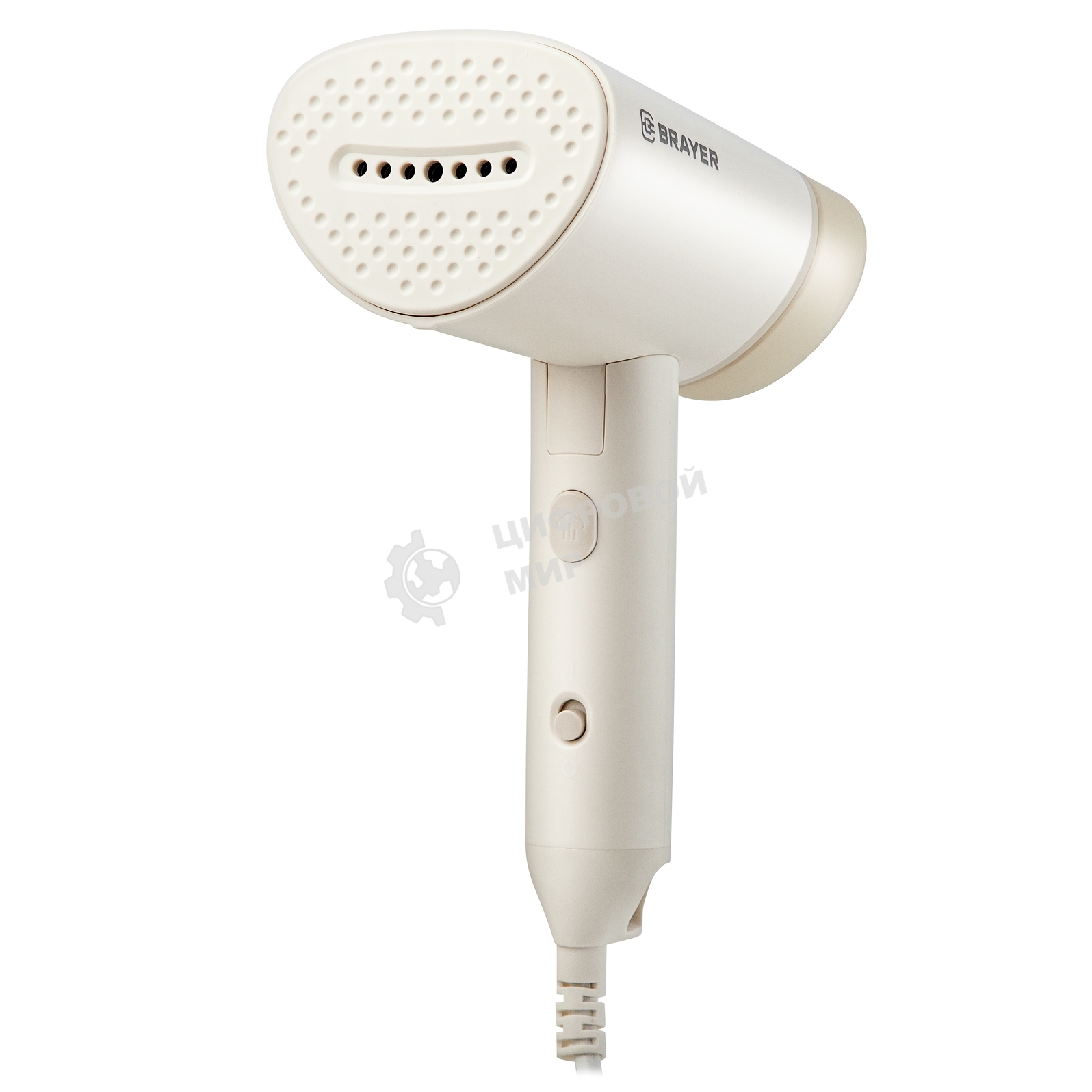 Отпариватель Brayer BR4130 бежевый, 1200 Вт, 18 г/мин, 100 мл