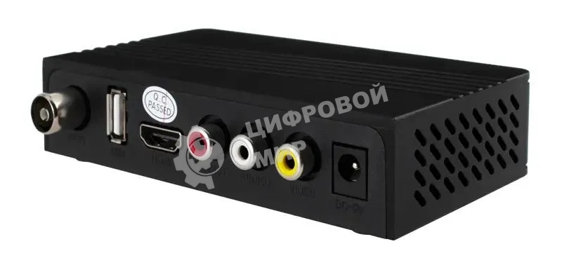 Ресивер DVB-T2 Starwind CT-200 черный