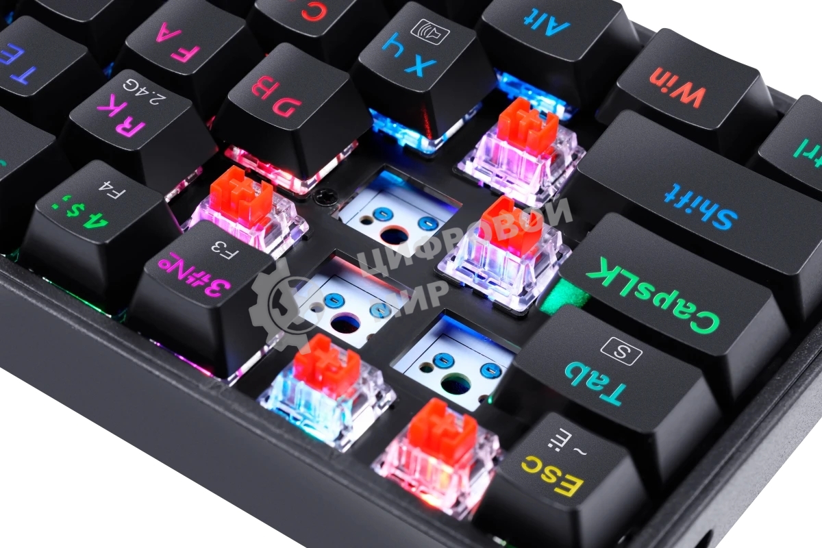 Игровой набор Redragon S136 RU,мышь+клавиатура,BT/2.4G 1