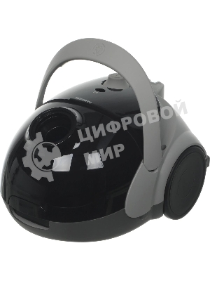 Пылесос Samsung VCC5241S3K/XEV черный/серый, 410/1800 Вт, уборка сухая, пылесборник мешок 2.4 л