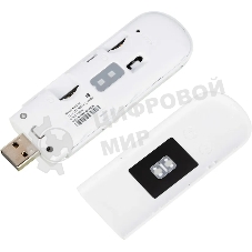 Модем 2G/3G/4G ZTE MF79RU USB Wi-Fi Firewall внешний белый