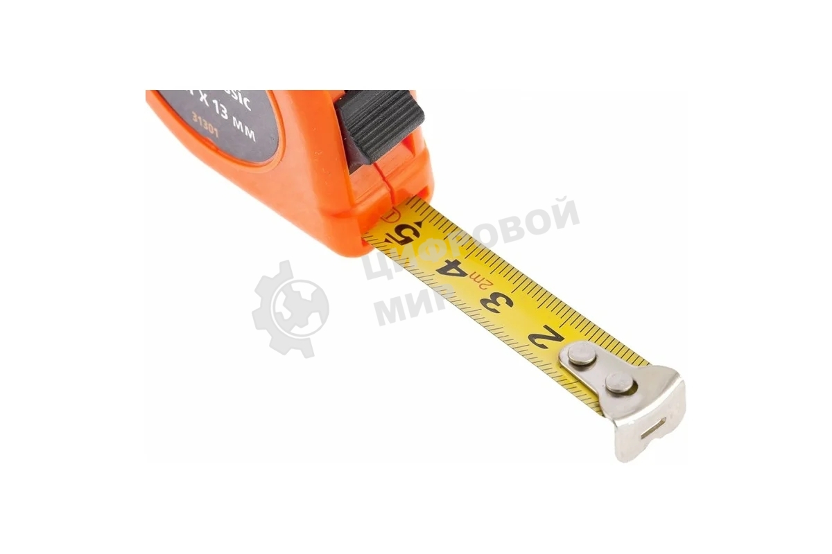 Рулетка Sparta Classic, 2 м х 13 мм, пластиковый корпус