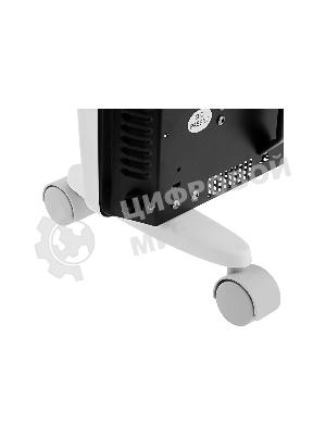 Конвектор электрический гибридный Denzel HybridX-1500 белый, 1500 Вт, 25 м2, термостат, дисплей