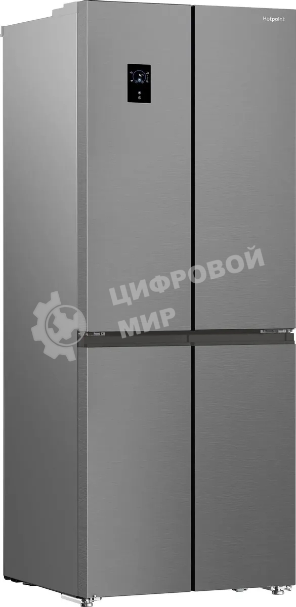 Холодильник Hotpoint HFP4 480I X нержавеющая сталь трехкамерный 300/150л морозилка снизу, No Frost, Side by Side
