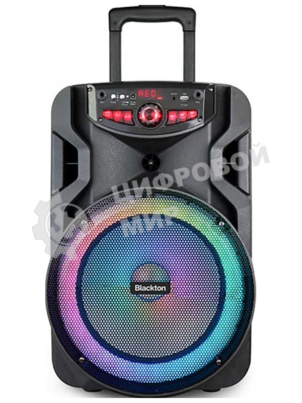 Портативная акустика Blackton Bt PBS2113 черный Мощность RMS 40 Вт Bluetooth