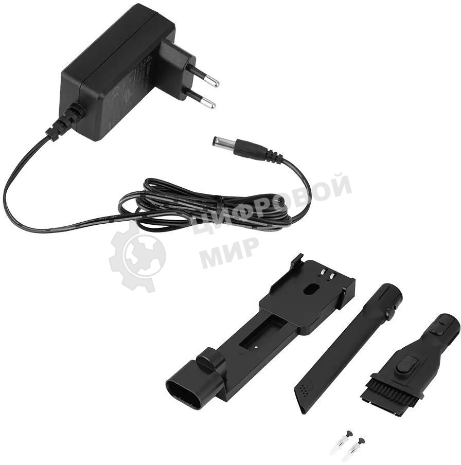 Вертикальный пылесос Kitfort КТ-5283, 350Вт, черный/черный