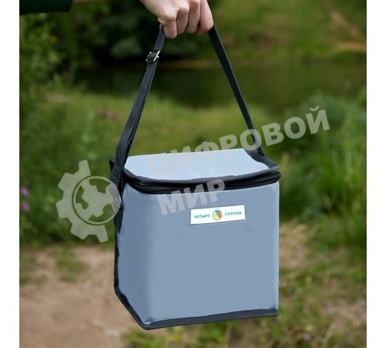 Сумка-холодильник ЧЕТЫРЕ СЕЗОНА 80-0281 объемом 6 л. (2 слоя утепления)