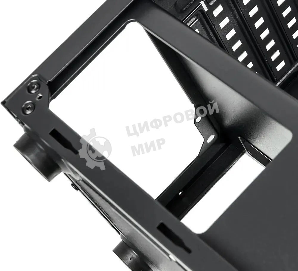 Компьютерный корпус Accord JP-VI черный без БП ATX 2xUSB 2.0 1xUSB 3.0 audio bott PSU