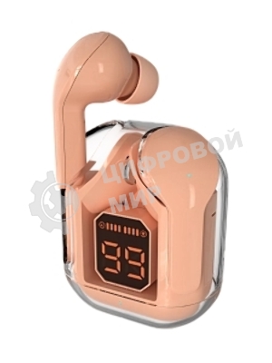 Беспроводные наушники MORE CHOICE (4620202552655) BW07 розовый