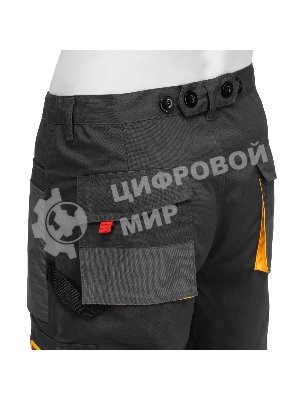 Брюки профессиональные рабочие Denzel 65% полиэстер 35% хлопок, L