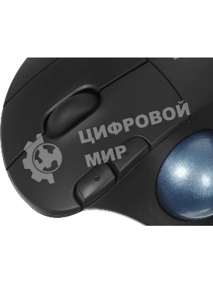 Трекбол Logitech M575S черный оптическая 2000dpi беспров. BT/Radio USB2.0 (910-007035)