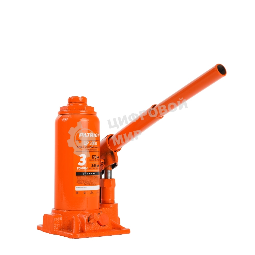 Домкрат бутылочный PATRIOT DB 3000 3T