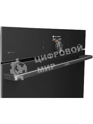 Встраиваемая электрическая духовка Gorenje BP6138B, объем 77 л, макс. температура 320 градусов, сенсорное/поворотное управление, Wi-Fi, пиролитическая очистка, телескопические направляющие на одном уровне, термощуп, AirFry, автоматические программы, динамическая система охлаждения, многоуровневое приготовление, PerfectGrill, энергоэффективность А+, черный