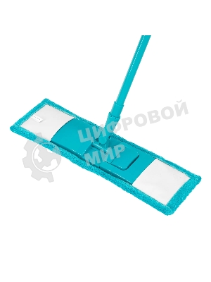 Швабра Home Palisad 120 см с пластик. складной подошвой, насадка из микрофиб, рукоятка телескоп.