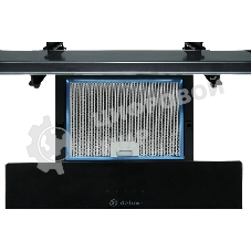 Вытяжка встраиваемая Deluxe ACC-T60-B-B-33/D-2 чёрный, 60 см, 650 м³/ч, 59 дБ