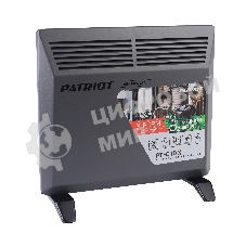Конвектор электрический Patriot PT-C 10 X черный, 1000 Вт, 15 м2, термостат