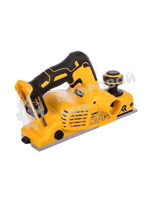 Аккумуляторный бесщеточный рубанок XR DeWalt DCP580N-XJ черный/желтый
