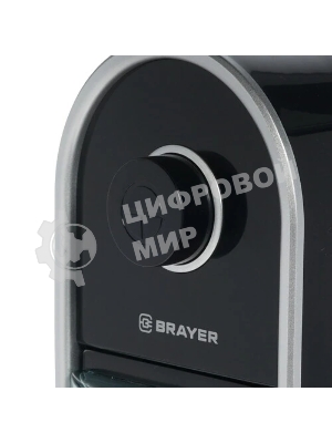 Кофемолка BRAYER BR1170, Жерновая, Емкость 100 г., Мощность 110 Вт, пласт. корпус, регул. помола