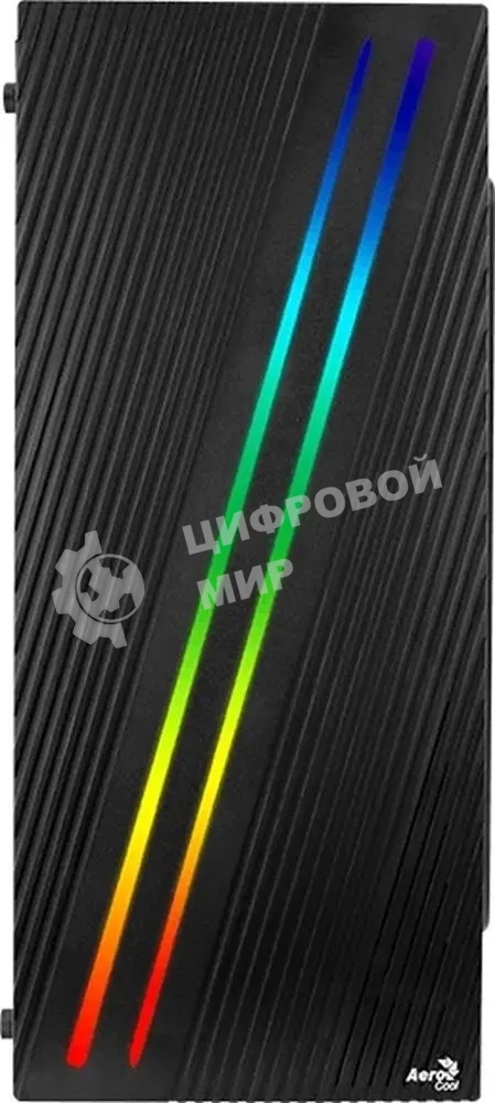 Компьютерный корпус Aerocool/Formula Streak-A-BK-v1 черный без БП ATX 1x80мм 2xUSB 2.0 1xUSB 3.0 audio