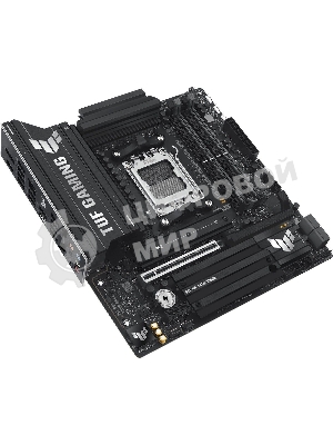Материнская плата ASUS TUF GAMING B850M-PLUS WIFI, AM5, AMD B850, 4xDDR5, 4xSATA, 3xM.2, 1xPCIe 4.0 x16, 1xHDMI, 1xDP, 1x 2.5Gb LAN, 1xUSB-C 20Gbps, 3xUSB-A 10Gbps, 4xUSB-A 5Gbps, 4xUSB-A 2.0, 7.1, micro-ATX