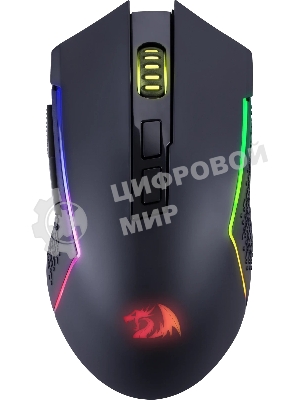 Комплект клавиатура+мышь Redragon S136 беспроводной, USB + Bluetooth, 8000 DPI, чёрный