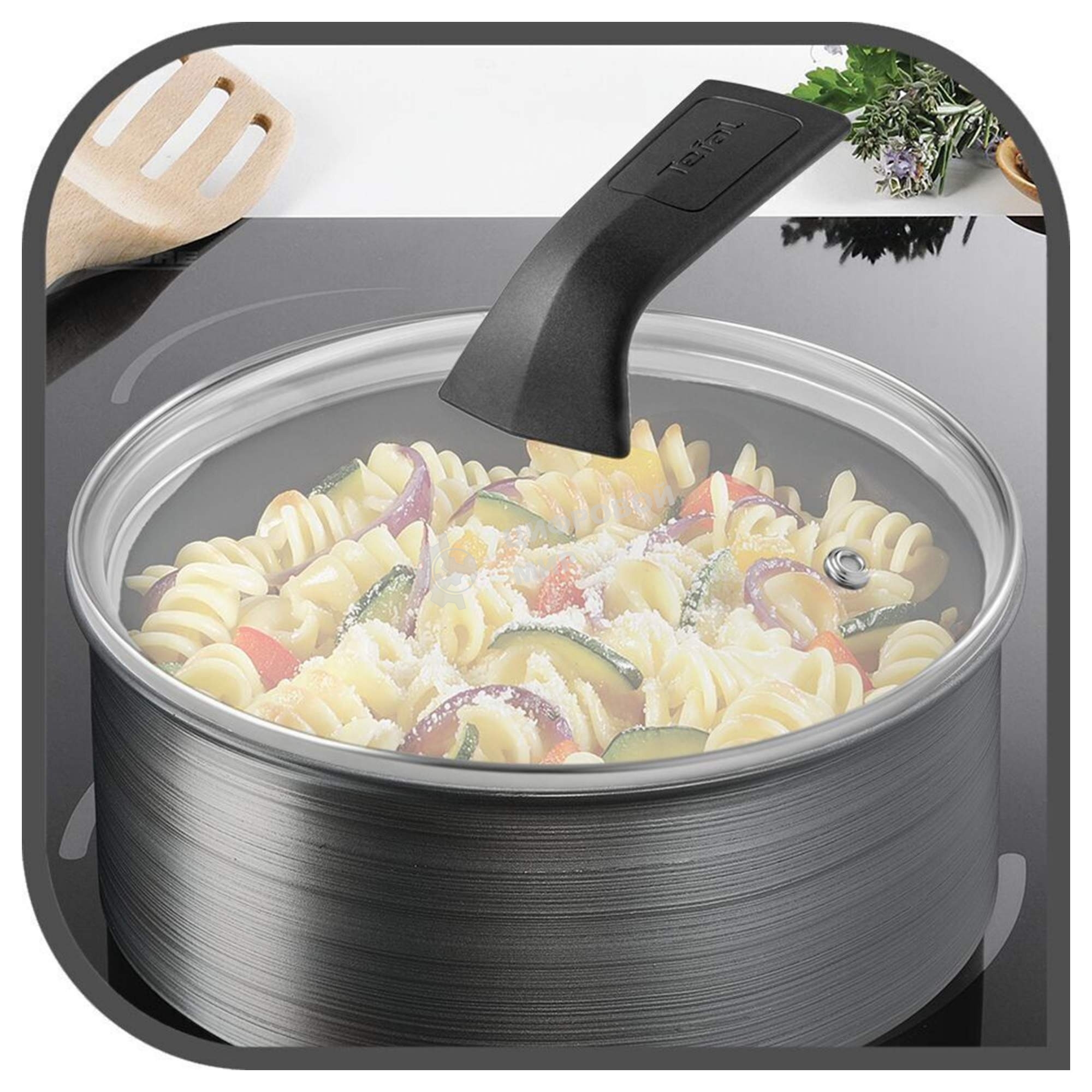 Крышка стекл Tefal MAESTRO 26 см 041 98 726