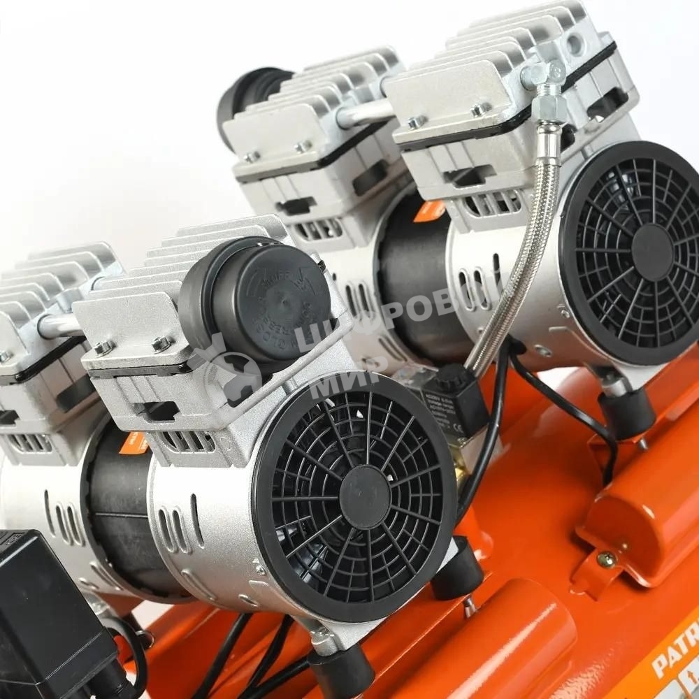 Компрессор поршневой Patriot WO 50-300 безмасляный 300л/мин 50л 2000Вт оранжевый