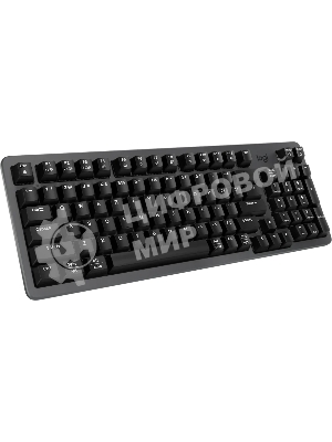 Клавиатура Logitech K868 гибридная, USB Type-A, Bluetooth, радиоканал, чёрный