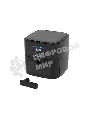 Аэрогриль Scarlett SC-AF15S01D черный, 1200 Вт, 4.2 л, сенсор, 7 программ