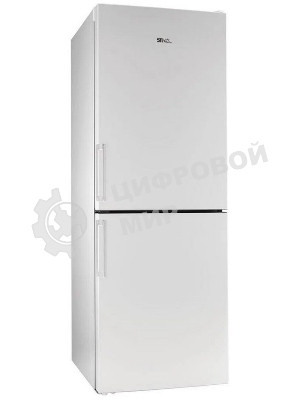 Холодильник Stinol STN 167 G серебристый двухкамерный 181/75л морозилка снизу, No Frost