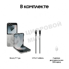 Смартфон Samsung Galaxy Z Flip 6 5G, 12/256Gb, серый