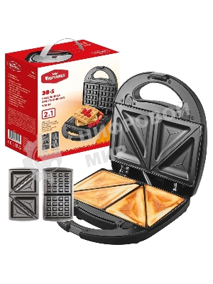 Вафельница Чудесница ЭВ-5Черный