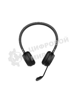 Гарнитура Jabra Evolve 65 TE чёрный, беспроводная, Bluetooth, до 16 ч