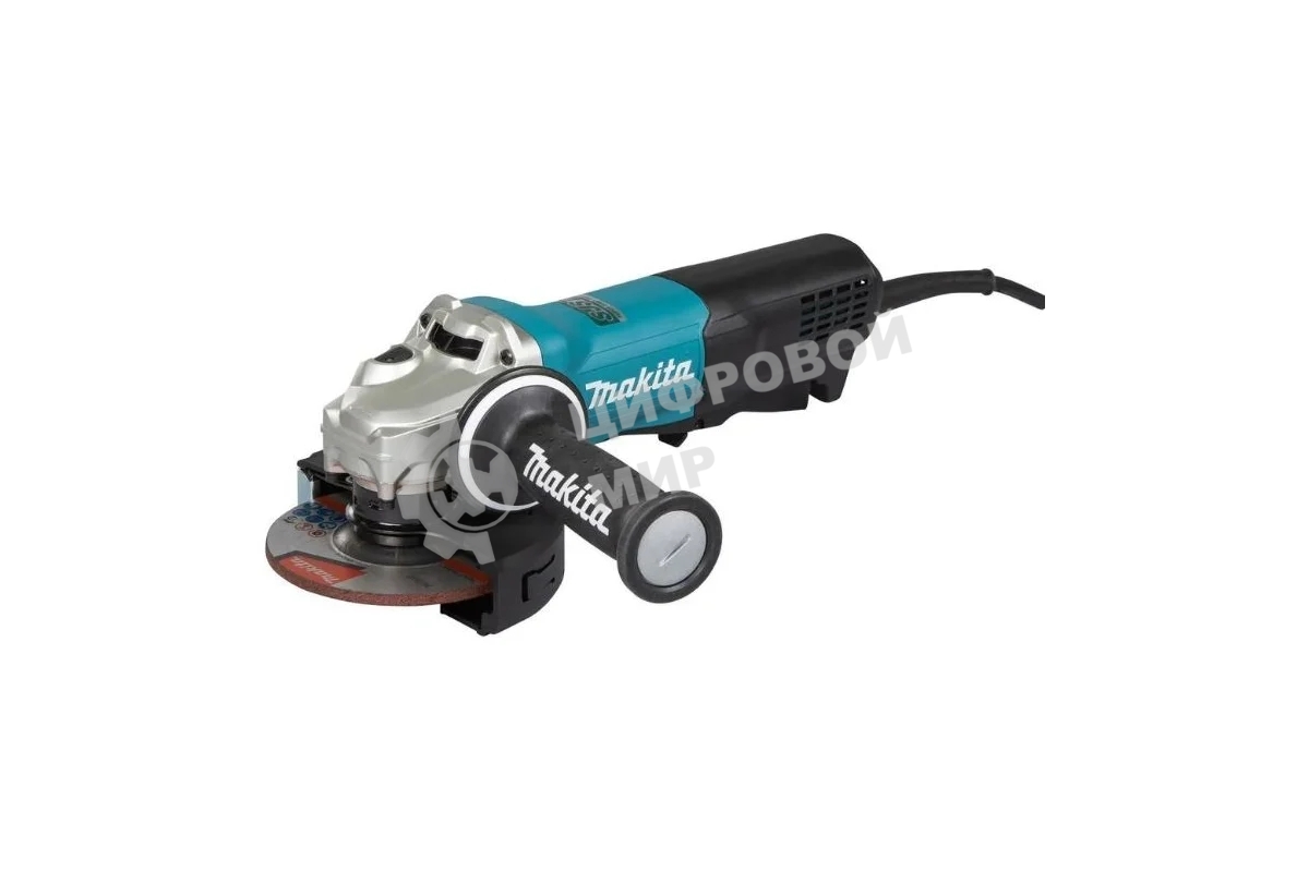 Угловая шлифовальная машина Makita GA5095X01 1900Вт 11500об/мин рез.шпин.:M14 d=125мм