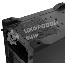 Компьютерный корпус HSPD M520, Mesh Mid Tower, черный, slide TG, 0.45 SPCC, 4x120мм ARGb ATX, mATX, mITX 160/330/184мм 2x2.5