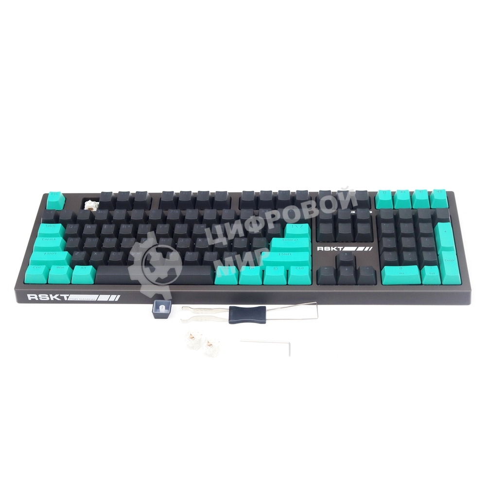 Клавиатура Raskat KM002 проводная, USB Type-A, серый