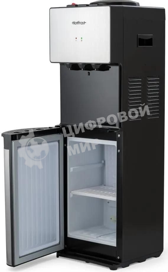 Кулер Hotfrost V400BS напольный компрессорный серебристый/черный