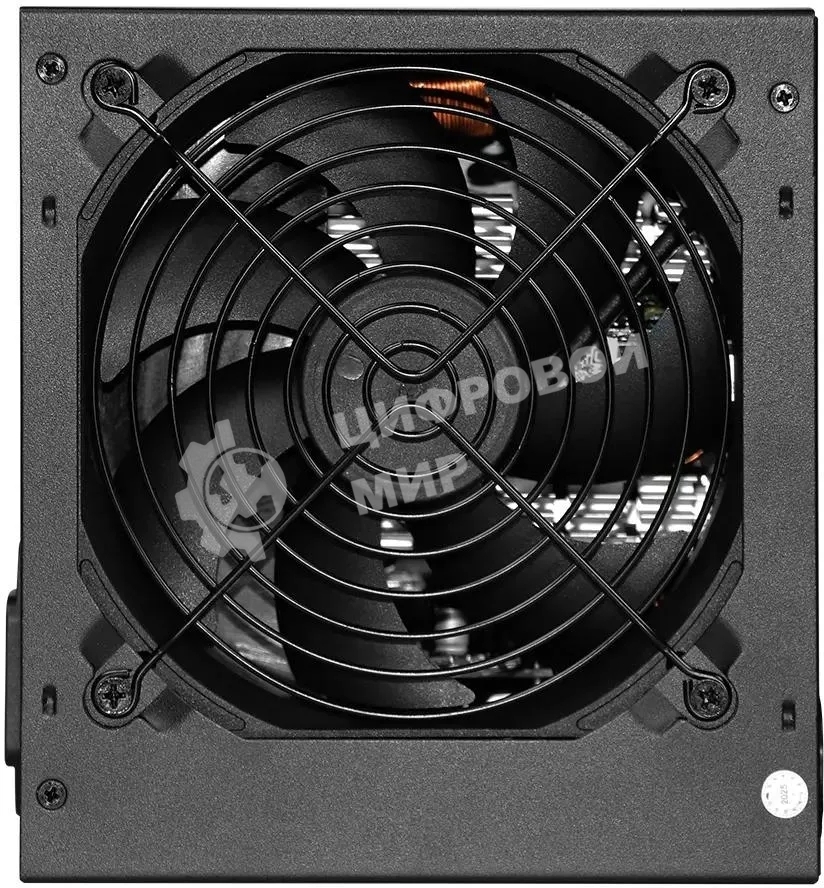 Блок питания Digma DPSU-400W-WH, 400 Вт, 80 PLUS белый, 120 мм, черный