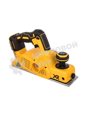 Аккумуляторный бесщеточный рубанок XR DeWalt DCP580N-XJ черный/желтый