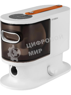 Пылесос Hyundai HYV-PETPRO1 белый/коричневый, 210/600 Вт, уборка сухая, пылесборник контейнер 2 л