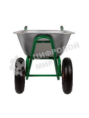 Тачка садово-строительная Palisad 2-х колесная, усиленная, грузоподъемность 320 кг, объем 100 л