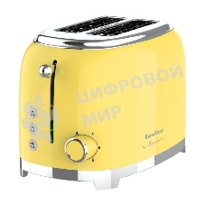 Тостер Tesler TT-260, желтый, 815 Вт, 2 слота