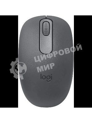 Мышь беспроводная Logitech M196 графитовый, 1000 dpi, Bluetooth, кнопки - 3
