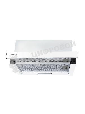 Вытяжка встраиваемая Centek CT-1840-50 белый, 50 см, 600 куб. м/ч, 52 дБ