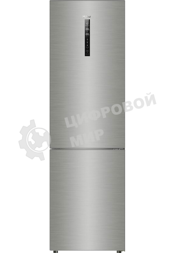 Холодильник Haier C2F637CFMVU1 серебристый двухкамерный 278/108л морозилка снизу, No Frost
