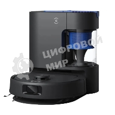 Робот-пылесос Ecovacs Deebot N20e Plus черный, 5200 мА*ч Li-Ion, уборка сухая/влажная, пылесборник контейнер 0.35 л